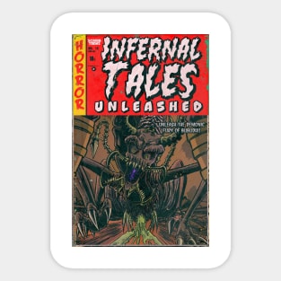 Retro Horror Comics - Infernal Tales Unleashed: Bubudhi! Sticker